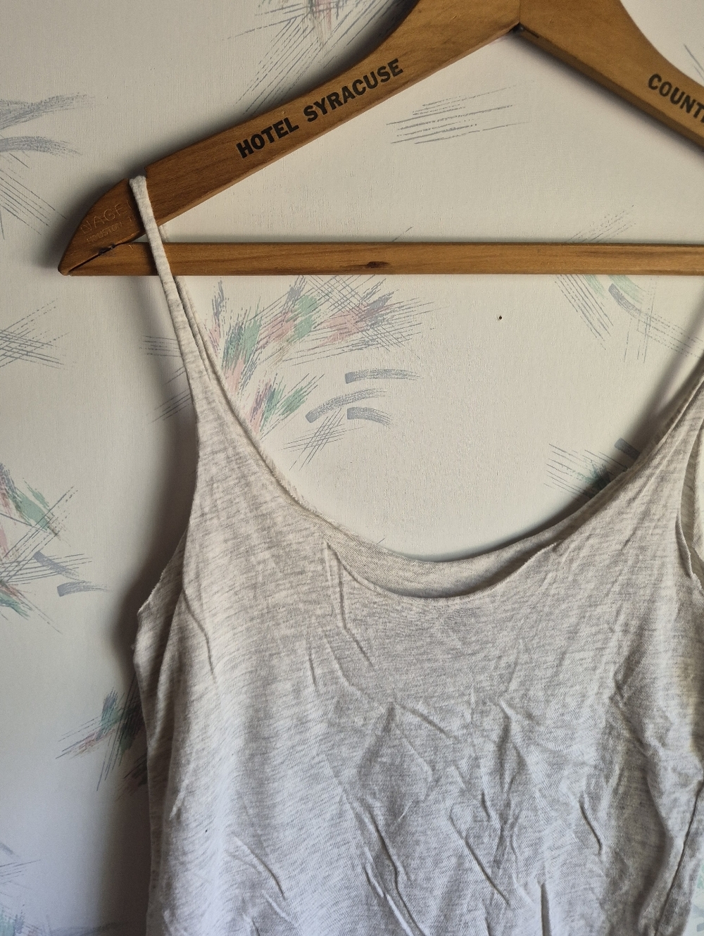 Roxy Gray Tropical Beach Tank Top DIY Small - Picture 5 of 7